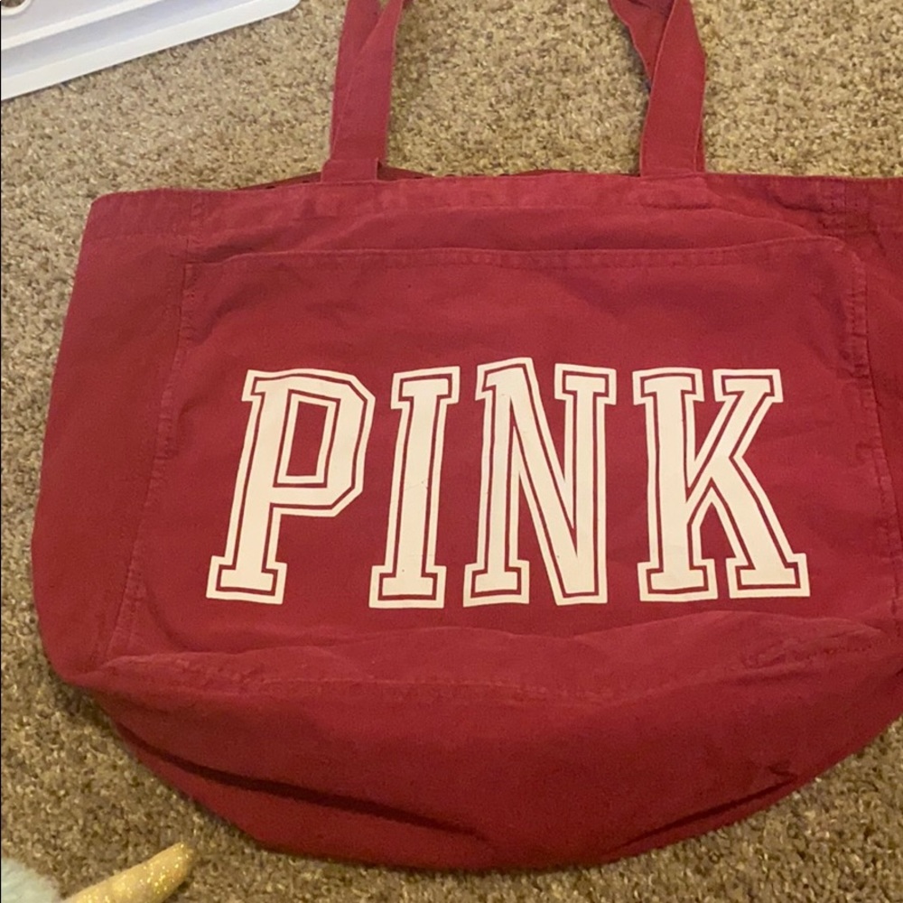 Pink tote